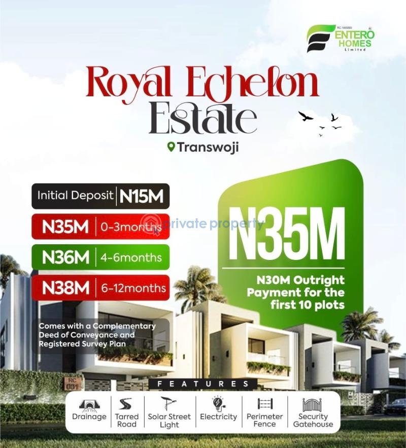 Residential Land For Sale Banana Highland, Trans Woji Alesa Port Harcourt Rivers - 5