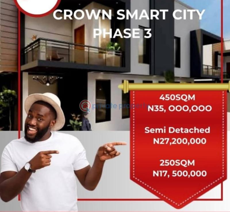 Residential Land For Sale Crown Smart City Karsana Phase 3 Abuja 3 Abuja Karsana Abuja Phase 3 