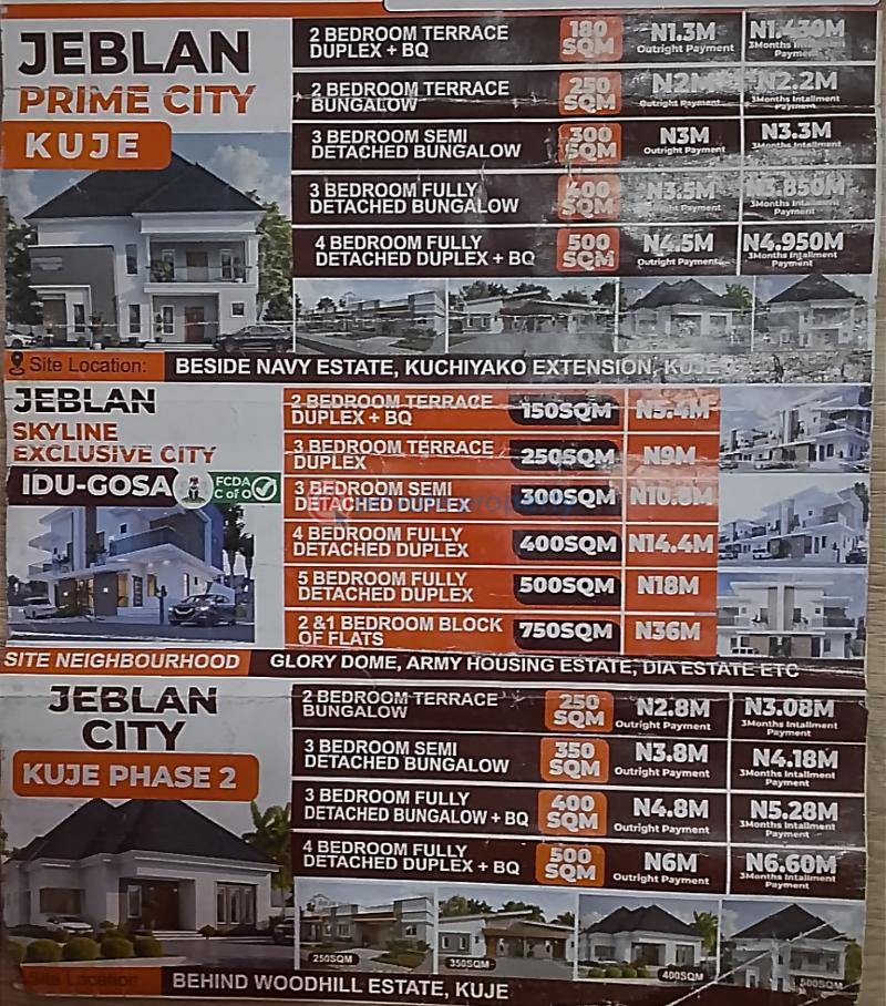 Residential Land For Sale Beside Navy Estate, Kuchiyako Extension Kuje Abuja Phase 4  - 1