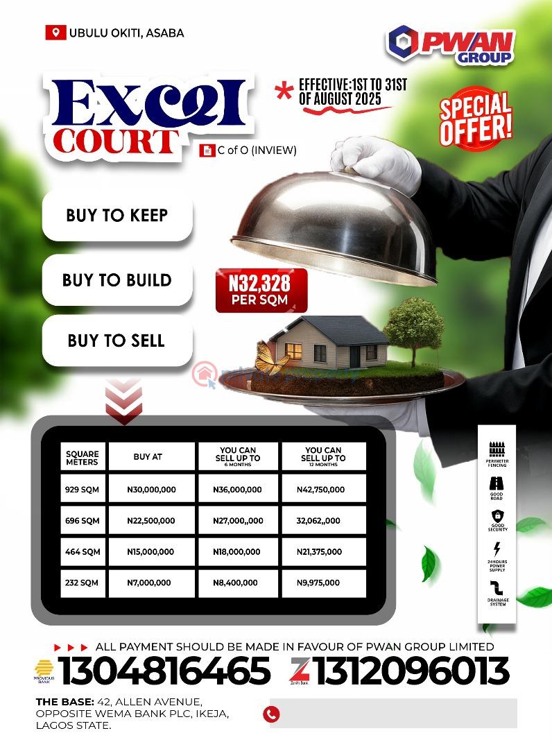 Mixed use Land For Sale Ubulu Okiti Asaba Delta