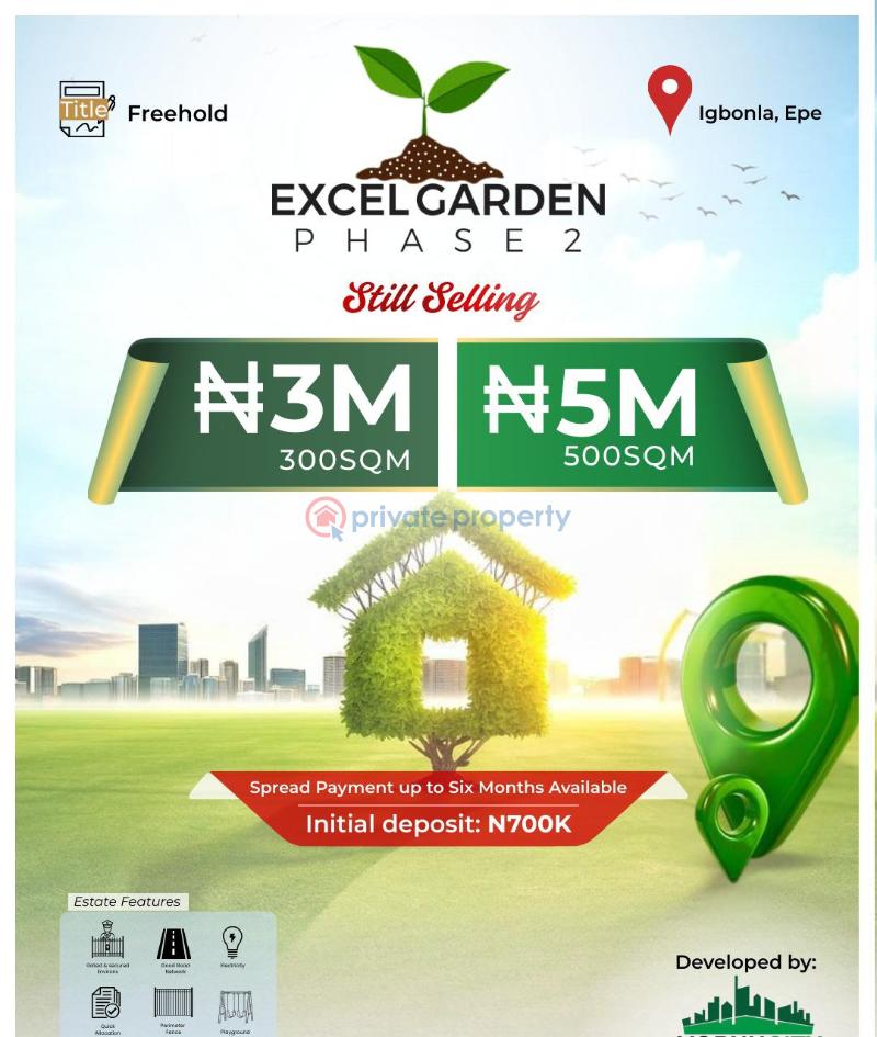 Residential Land For Sale Igonla Epe Lagos