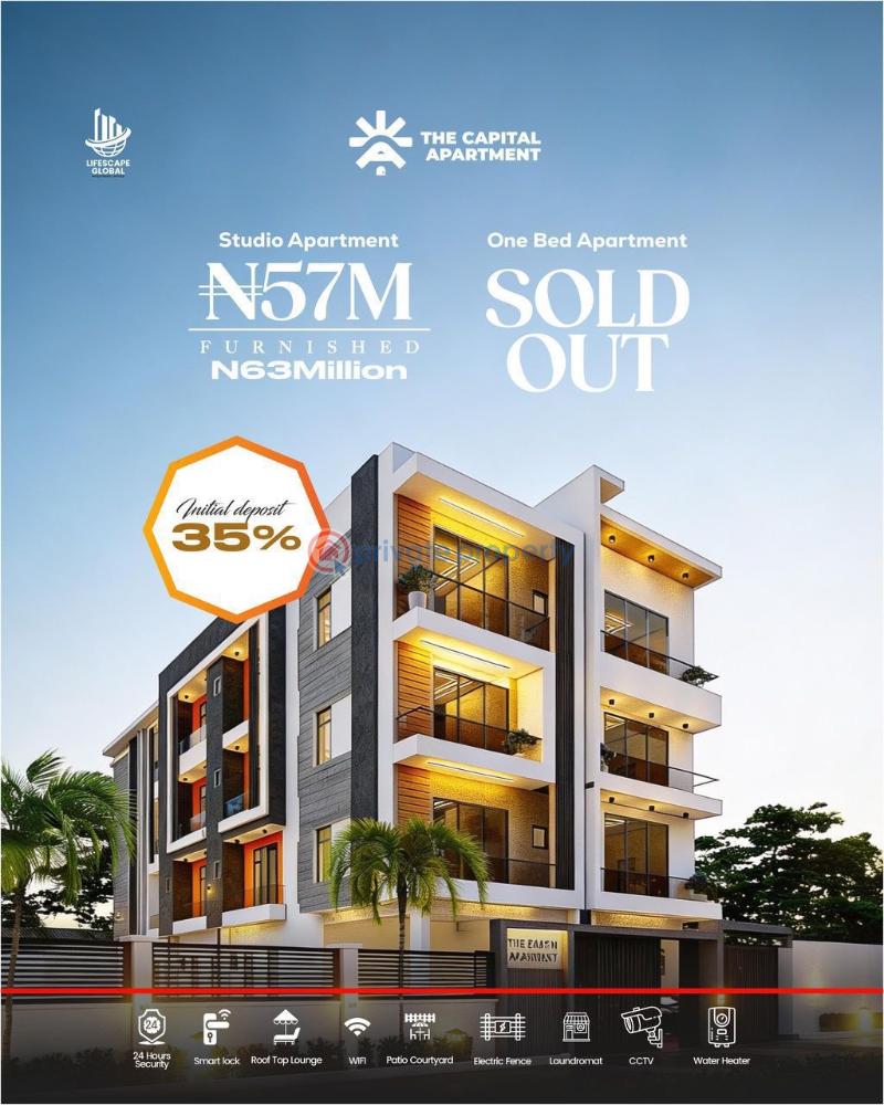 1 bedroom Block Of Flats For Sale Akoka Yaba Lagos