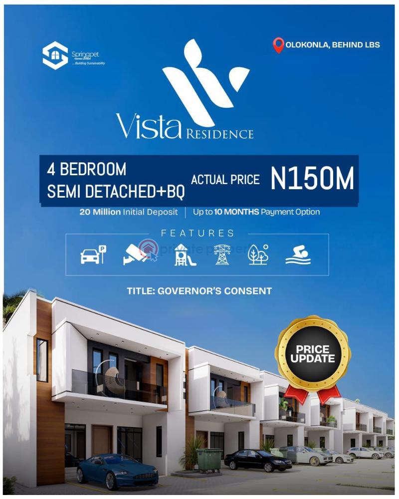 4 bedroom Semi detached Duplex For Sale Olokonla, Behind Lba Lekki Ajah Lagos. Olokonla Ajah Lagos - 13