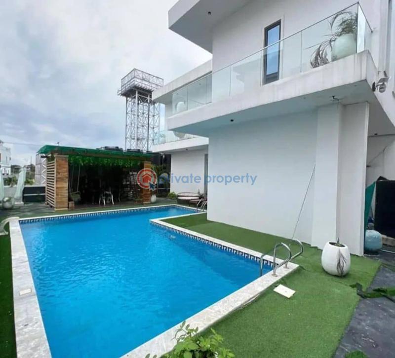 Exclusive 5 bedrooms contemporary house! - 5 5 bedroom Detached Duplex For Rent Osapa London Lekki Lagos - 5