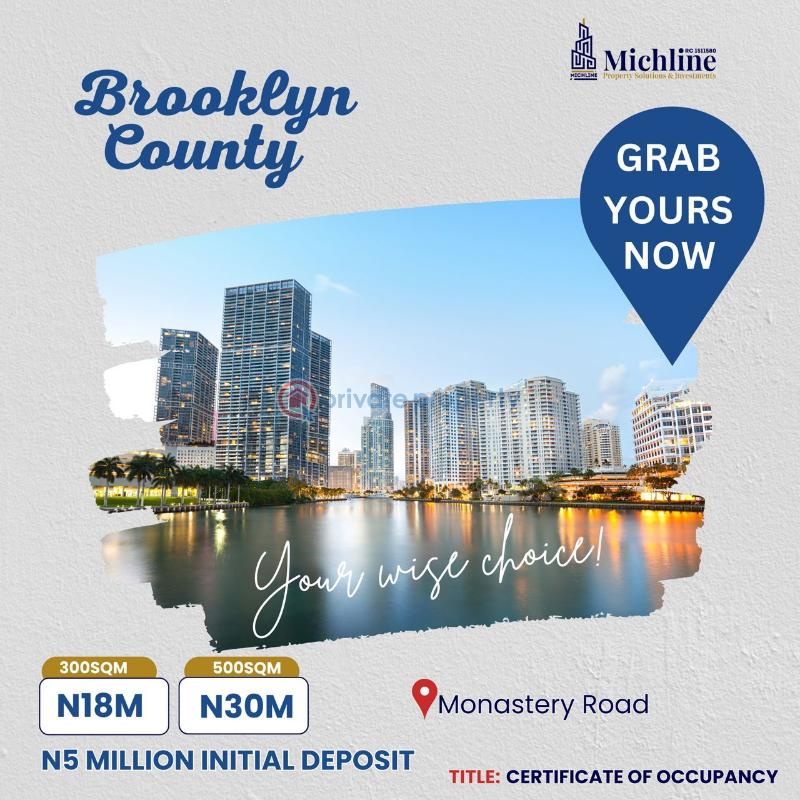 For sale Land Brooklyn County, Monastery Road Behind Shoprite