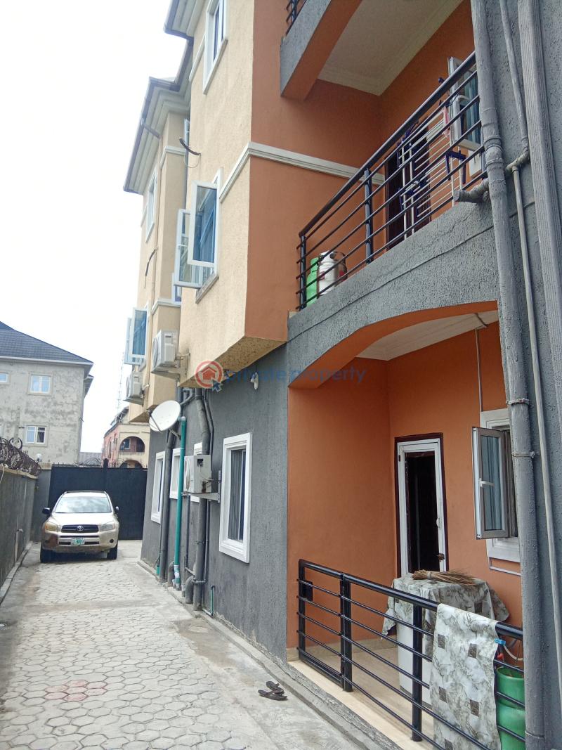 Executive 2 bedroom apartment upstairs - 0 2 bedroom Block Of Flats For Rent Ago Palace Isolo Lagos - 0