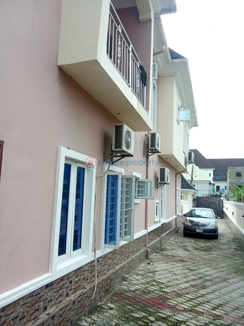 Executive 2 bedroom apartment upstairs - 1 2 bedroom Block Of Flats For Rent Ago Palace Isolo Lagos - 1