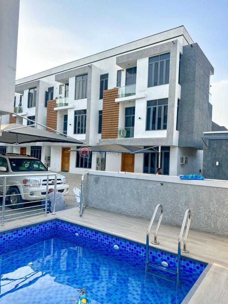 4 bedroom Terraced Duplex For Sale Ikate Close To Lekki Phase 1 Ikate Elegushi Lekki Lagos - 0