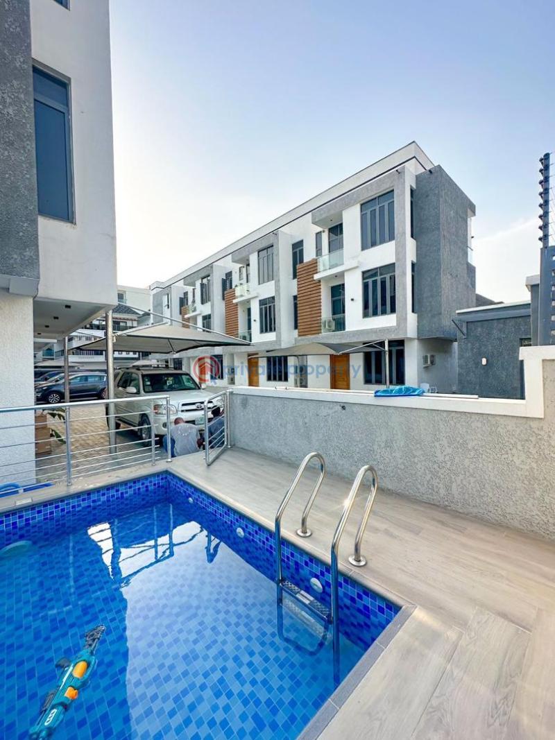 4 bedroom Terraced Duplex For Sale Ikate Close To Lekki Phase 1 Ikate Elegushi Lekki Lagos - 1
