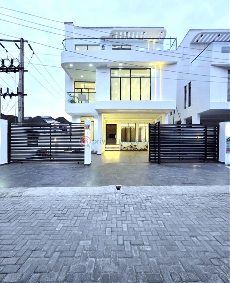 5 bedroom Detached Duplex For Sale Chevron Drive Lekki Lagos - 0