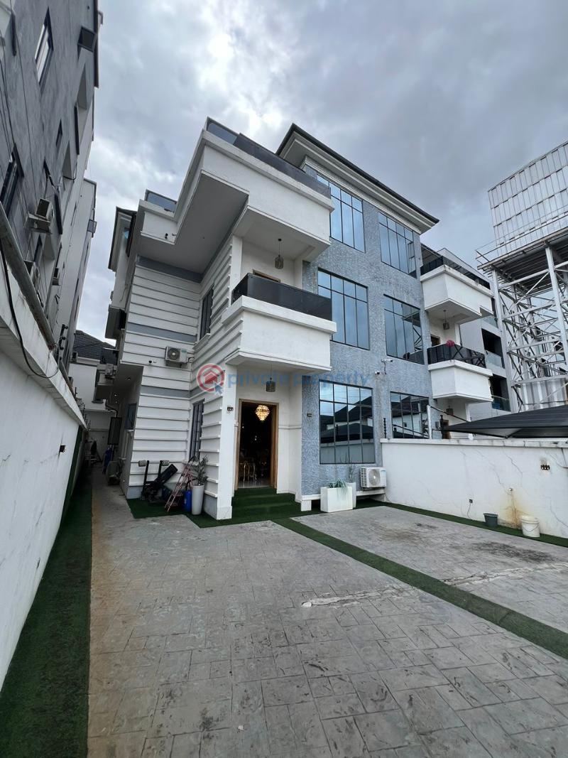 5 bedroom Semi detached Duplex For Rent Chevron Drive Lekki Lagos - 0
