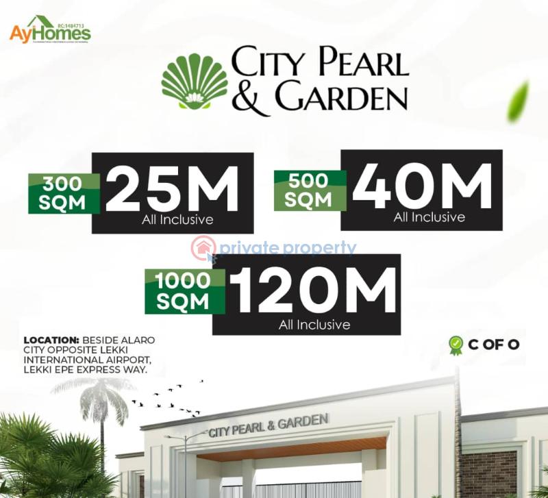 Mixed use Land For Sale City Pearl & Garden Estate Beside Alaro City Opposite Lekki Int'l Airport Ibeju-Lekki Lagos - 9