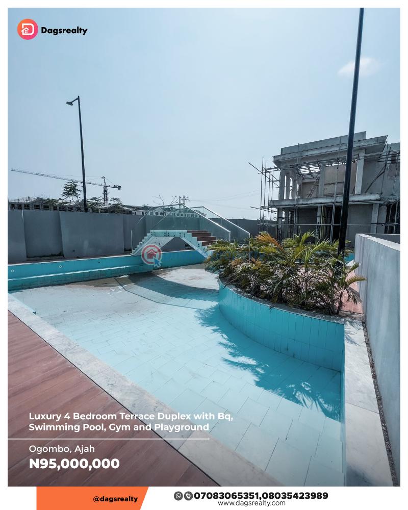 Executive styled 4 bedroom duplex in a family friendly estate - 13 4 bedroom Terraced Duplex For Sale Ogombo Road Ogombo Ajah Lagos - 13