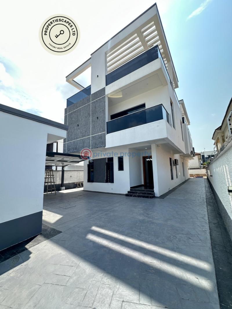 Exotic 5 bedroom fully detached duplex at with bq and swimming pool. - 0 5 bedroom Detached Duplex For Sale Lekki Phase 1 Lagos - 0