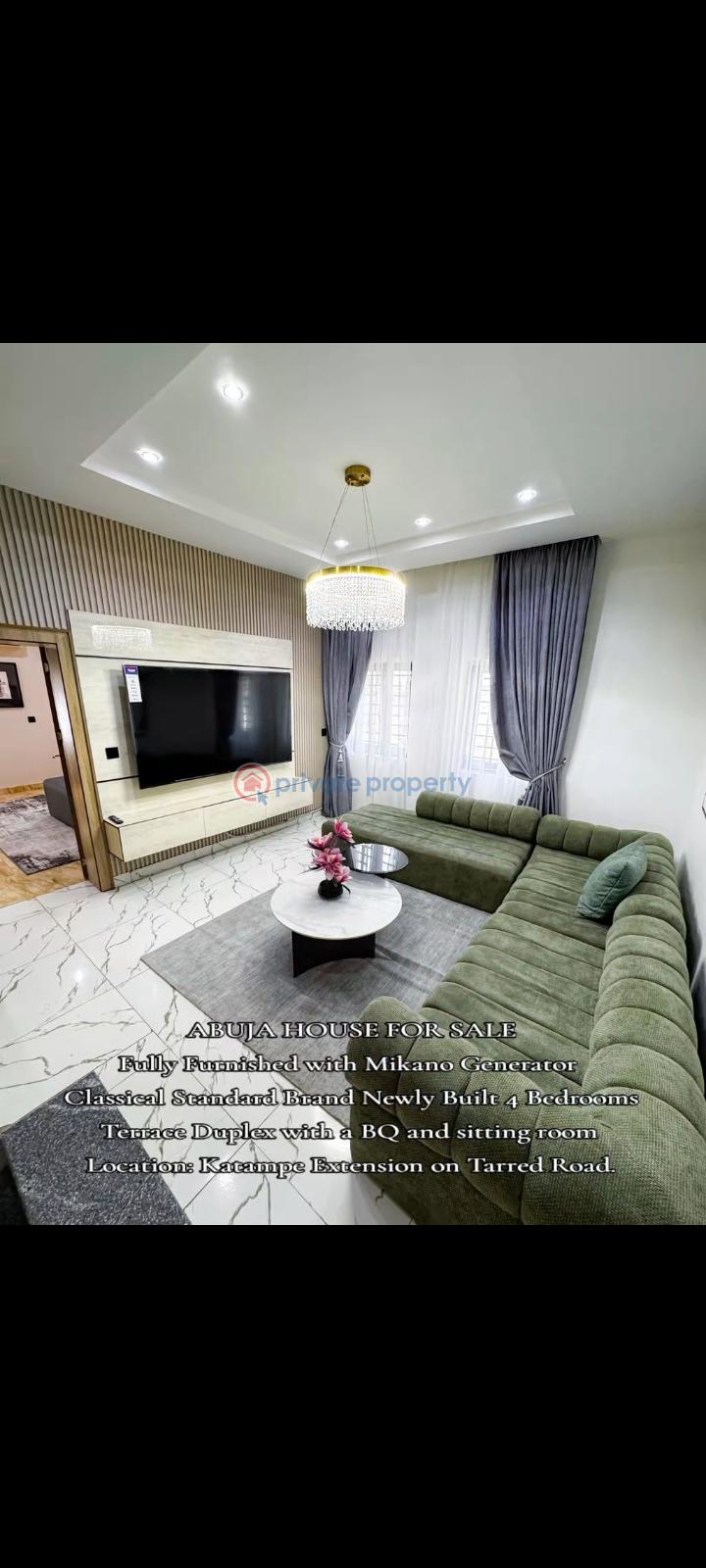 4 bedroom Terrace For Sale Katampe Ext. Abuja Phase 2  - 1