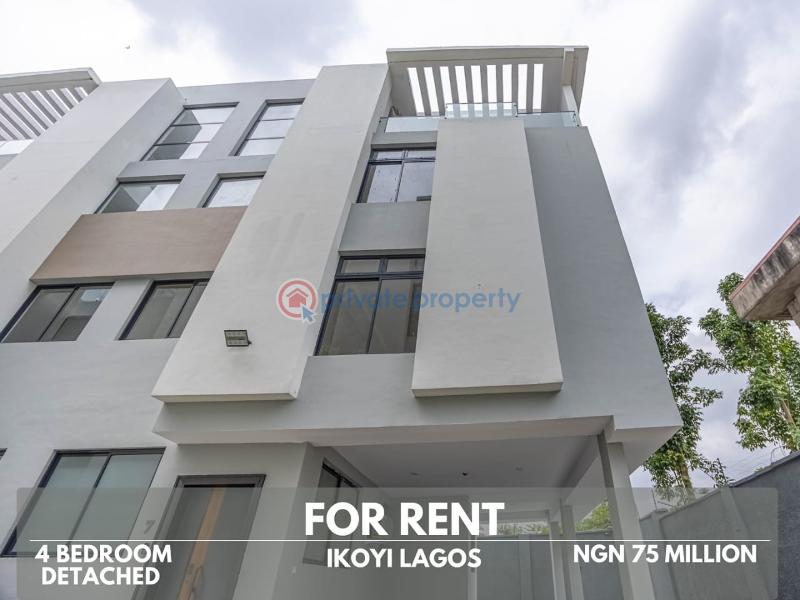 4 bedroom Detached Duplex For Rent Off Mcdonald's Road Ikoyi Lagos - 0