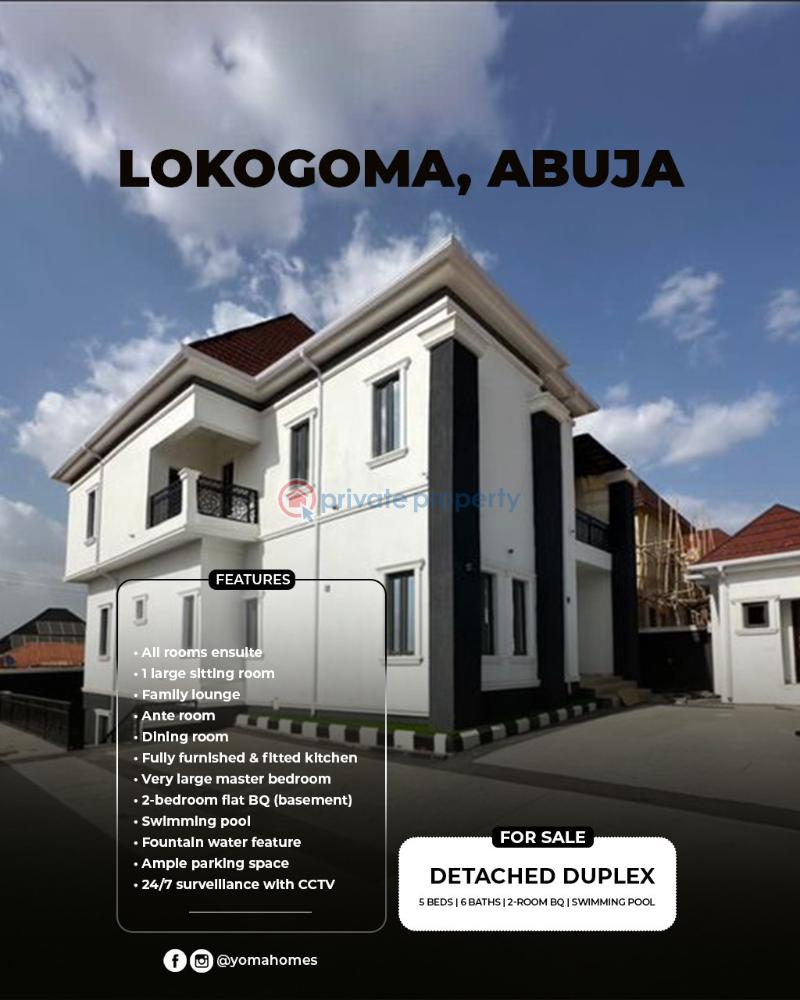 5 bedroom Detached Duplex For Sale Lokogoma, Abuja Lokogoma Abuja Phase 2  - 8