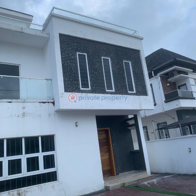Exquisite 4 bedroom duplex with office space and bq - 0 4 bedroom House For Sale Oral Estate Ikota Lekki Phase 2 Lagos - 0