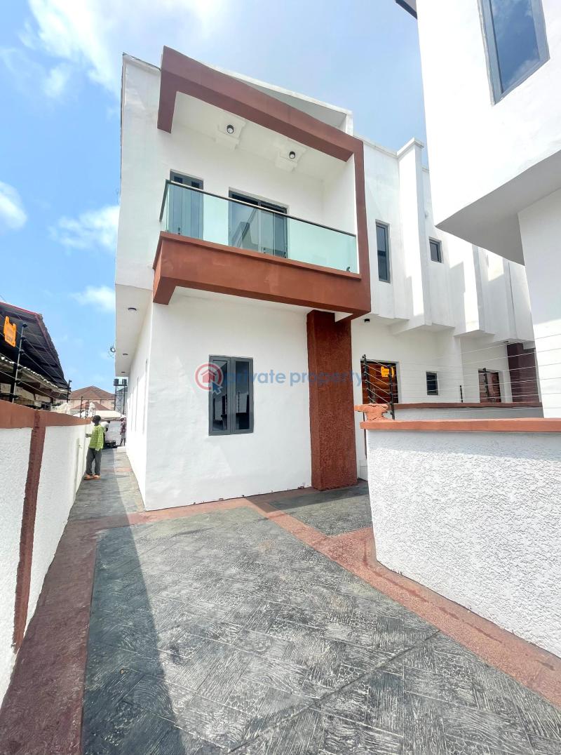 Exquisite 4 bedroom semi-detached duplex with bq - 0 4 bedroom Semi detached Duplex For Sale Abijo Gra Abijo Ajah Lagos - 0