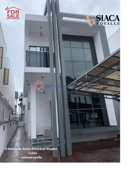 Exquisite 5- bedroom detached duplex - 1 5 bedroom Detached Duplex For Sale Bakare Estate,agungi Lekki Phase 1 Lagos - 1