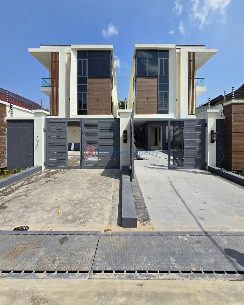 5 bedroom Detached Duplex For Sale Chevron Lekki Chevron Drive Lekki Lagos - 1