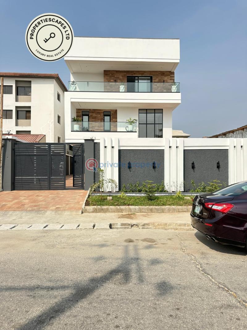 Exquisite 5 bedroom fully detached smart home with bq, swimming pool, cinema - 0 5 bedroom Detached Duplex For Rent Ikoyi Lagos - 0