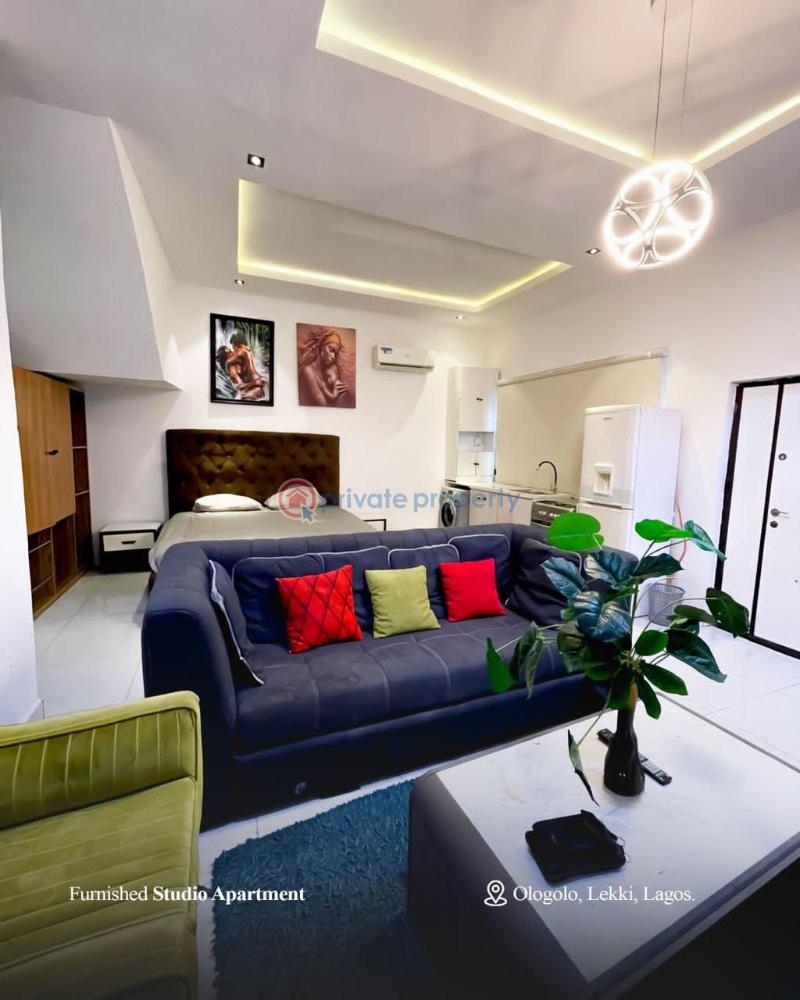 1 bedroom Flat & Apartment Short let Ologolo Lekki Phase 1 Lagos - 1