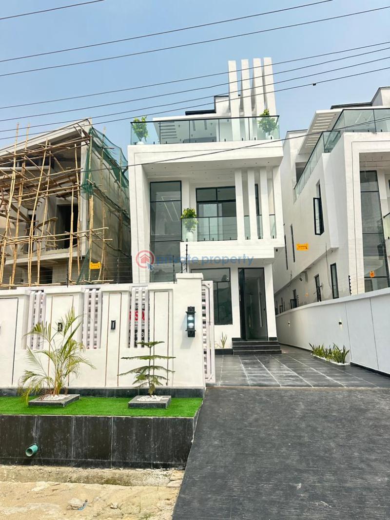 5 bedroom Detached Duplex For Sale Chevron Drive Lekki Lagos - 1