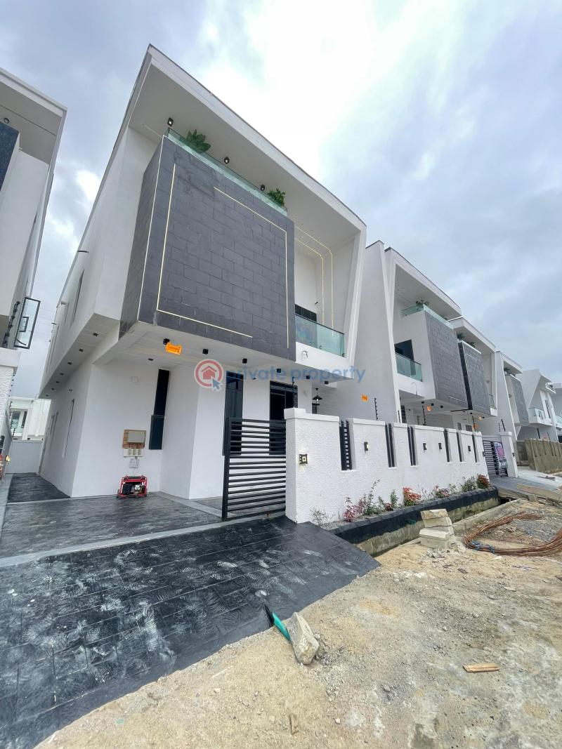 Exquisitely build spacious 4 bedroom semi detached duplex with bq - 0 4 bedroom Semi detached Duplex For Sale Ajah Lagos - 0