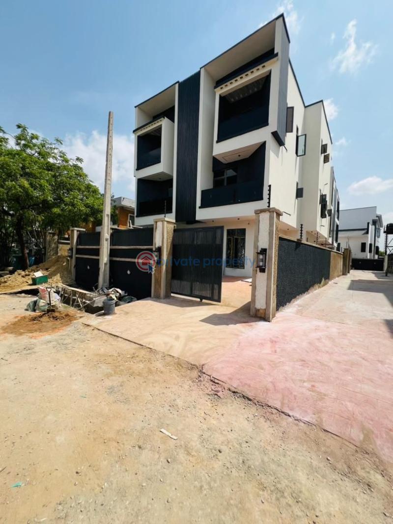 4 bedroom Semi detached Duplex For Sale Exquisitely Built 4 Bedroom Semi Detached Duplex With Bq In A Serene Secured Estate Adeniyi Jones Ikeja Lagos - 0