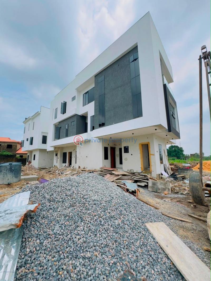 4 bedroom Semi detached Duplex For Sale Exquisitely Built 4 Bedroom Semi Detached Duplex With Bq, Opebi Ikeja Opebi Ikeja Lagos - 0