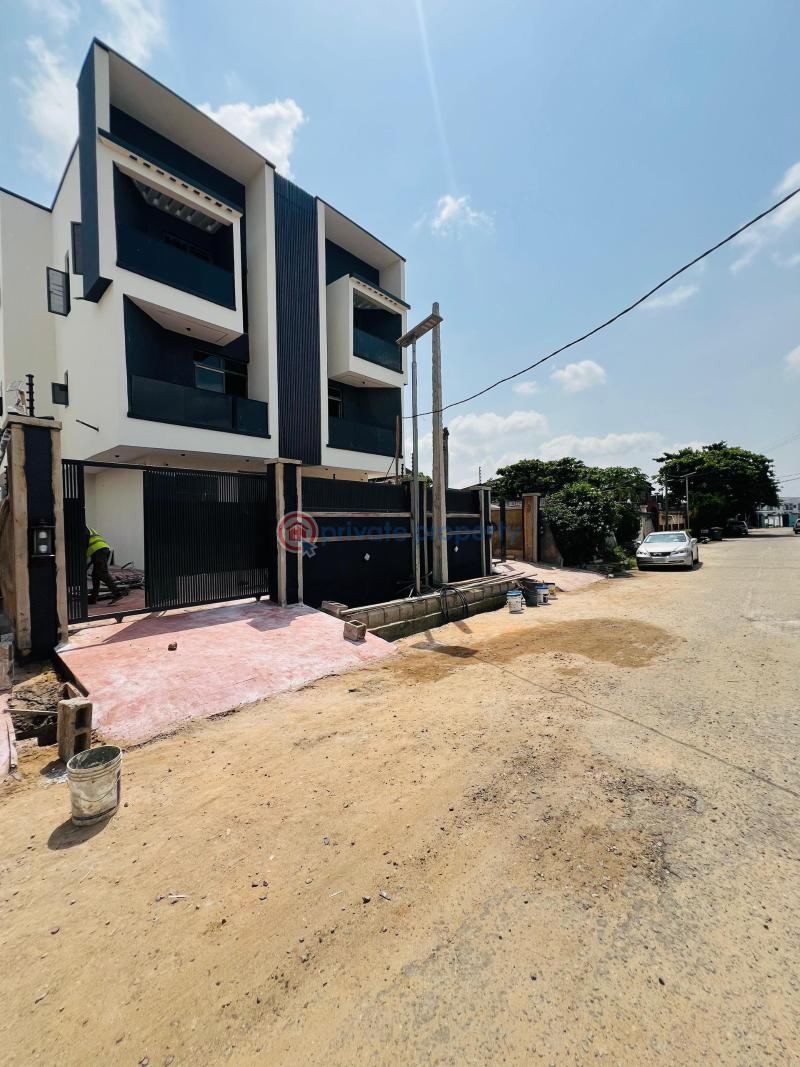 4 bedroom Semi detached Duplex For Sale Exquisitely Built 4 Bedroom Semi Detached Duplex With Bq In A Serene Secured Estate Adeniyi Jones Ikeja Lagos - 1