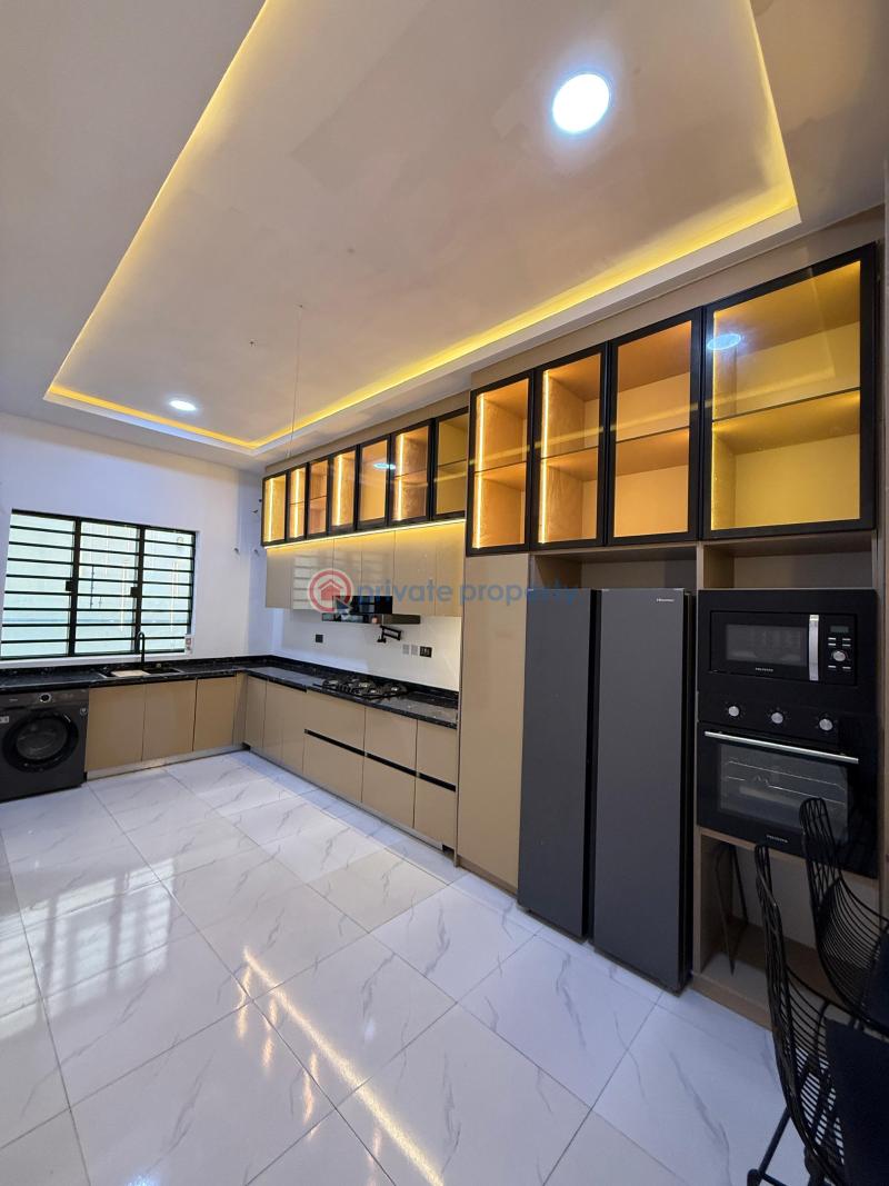 Exquisitely built 5 bedroom fully detached duplex with security house and bq - 5 5 bedroom House For Sale Osapa London Lekki Lagos - 5