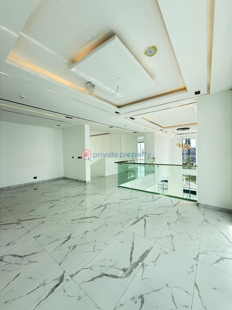 Exquisitely built 5 bedroom fully detached duplex with cinema, rooftop terrace ,swimming pool and bq - 4 5 bedroom Detached Duplex For Sale Osapa London Lekki Lagos - 4