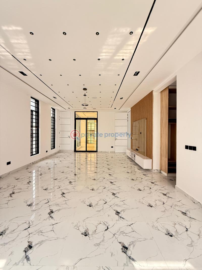 Exquisitely built 5 bedroom fully detached duplex with cinema, rooftop terrace ,swimming pool and bq - 8 5 bedroom House For Sale Osapa London Lekki Lagos - 8