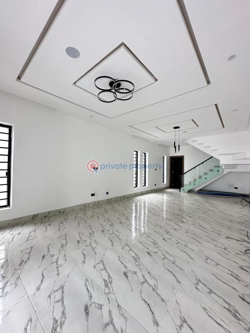 Exquisitely built 5 bedroom fully detached duplex with rooftop terrace ,swimming pool and bq - 2 5 bedroom Detached Duplex For Sale Osapa London Lekki Lagos - 2