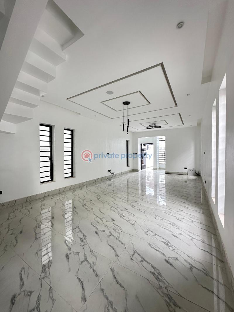 Exquisitely built 5 bedroom fully detached duplex with rooftop terrace ,swimming pool and bq - 3 5 bedroom Detached Duplex For Sale Osapa London Lekki Lagos - 3