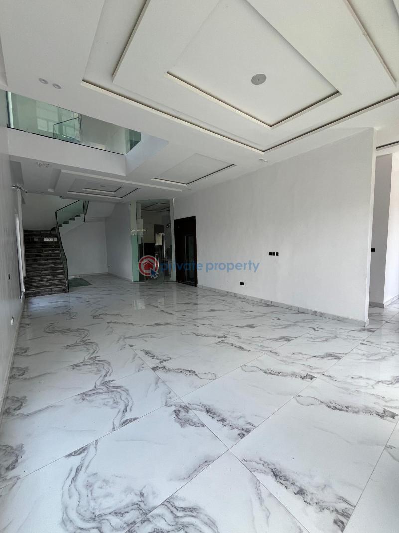Exquisitely built 5 bedroom fully detached duplex with cinema,elevator ,swimming pool and bq - 1 5 bedroom Detached Duplex For Sale Osapa London Lekki Lagos - 1