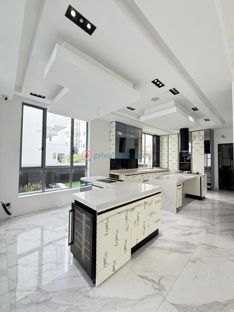 Exquisitely built 5 bedroom fully detached duplex with cinema, rooftop terrace ,swimming pool and bq - 4 5 bedroom Detached Duplex For Sale Osapa London Lekki Lagos - 4