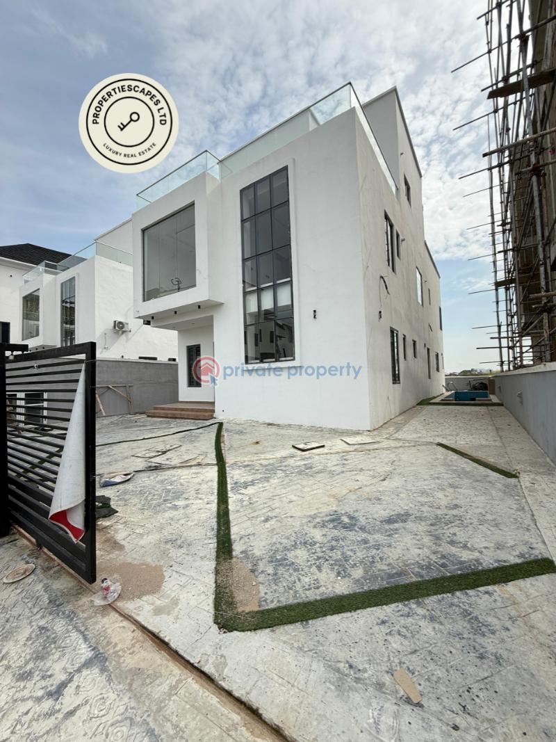 Exquisitely built 5 bedroom fully detached duplex with rooftop terrace, swimming pool and bq - 0 5 bedroom Detached Duplex For Sale Osapa London Lekki Lagos - 0