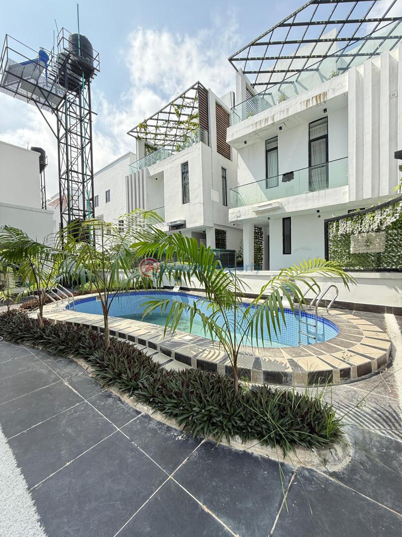 Exquisitely built 5 bedroom fully detached duplex with cinema, rooftop terrace ,swimming pool and bq - 12 5 bedroom House For Sale Osapa London Lekki Lagos - 12