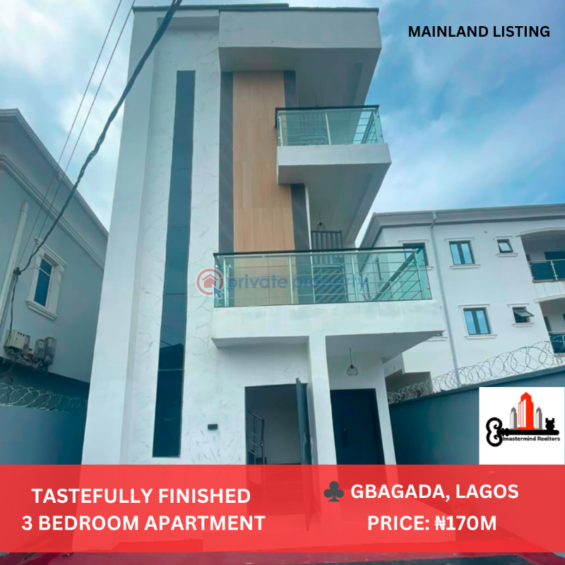3 bedroom Block Of Flats For Sale Soluyi Gbagada Lagos - 0
