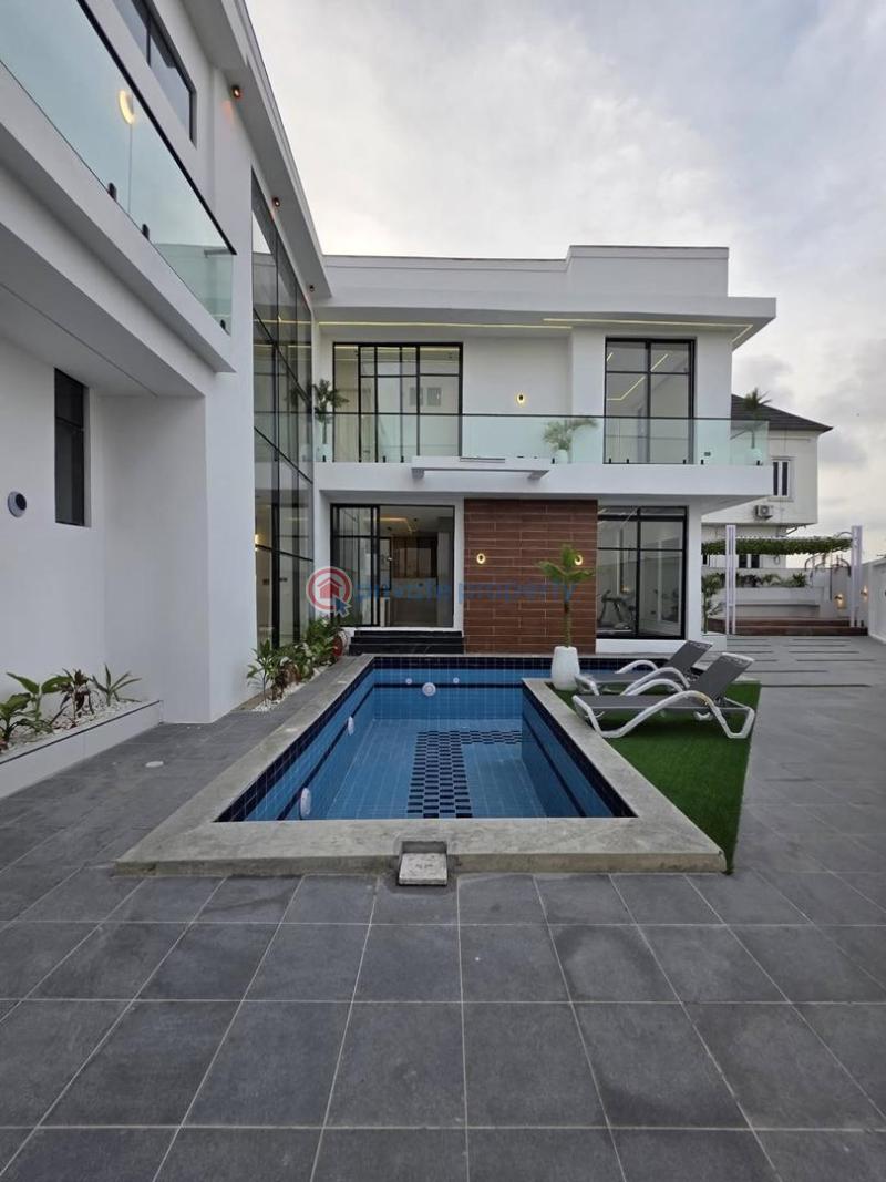 5 bedroom House For Sale Chevron Lekki Lagos - 9