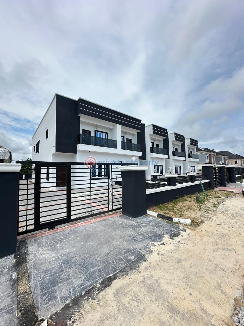 4 bedroom Terraced Duplex For Sale Amen Estate Phase 2 Eleko Ibeju-Lekki Lagos - 0