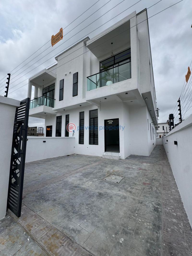 Exquisitely finished 4  bedroom semi detached duplex with bq. - 0 4 bedroom Detached Duplex For Sale Abraham Adesanya Ajah Lagos - 0