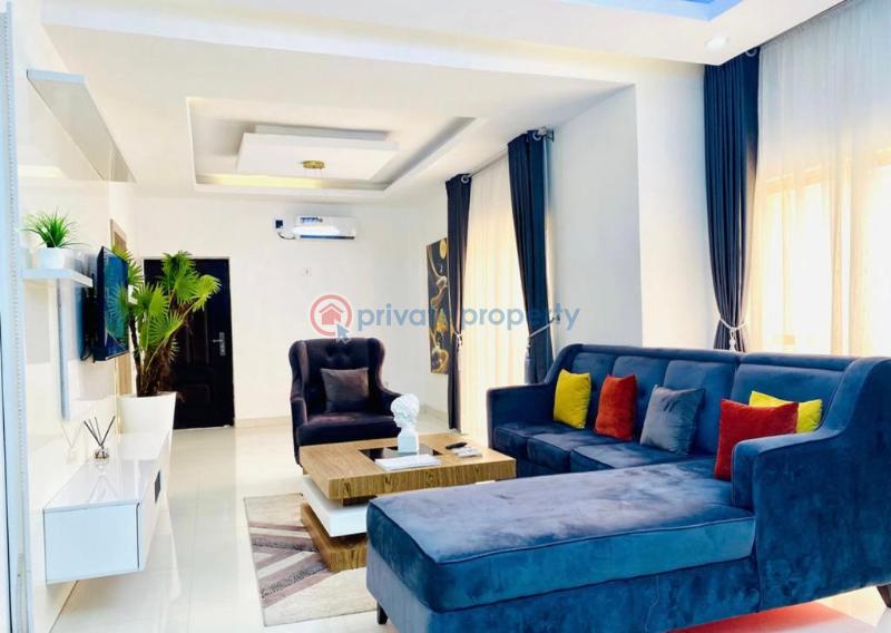 Exquisitely furnished 3-bedroom apartment - 1 3 bedroom Flat & Apartment Short let Off Freedom Way Lekki Phase 1 Lagos - 1