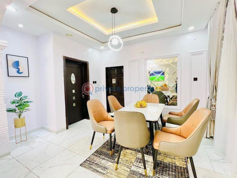 F luxury five bedrooms semidetached duplex apartment - 3 5 bedroom Self Contain Short let Ikate Elegushi Lekki Lagos - 3