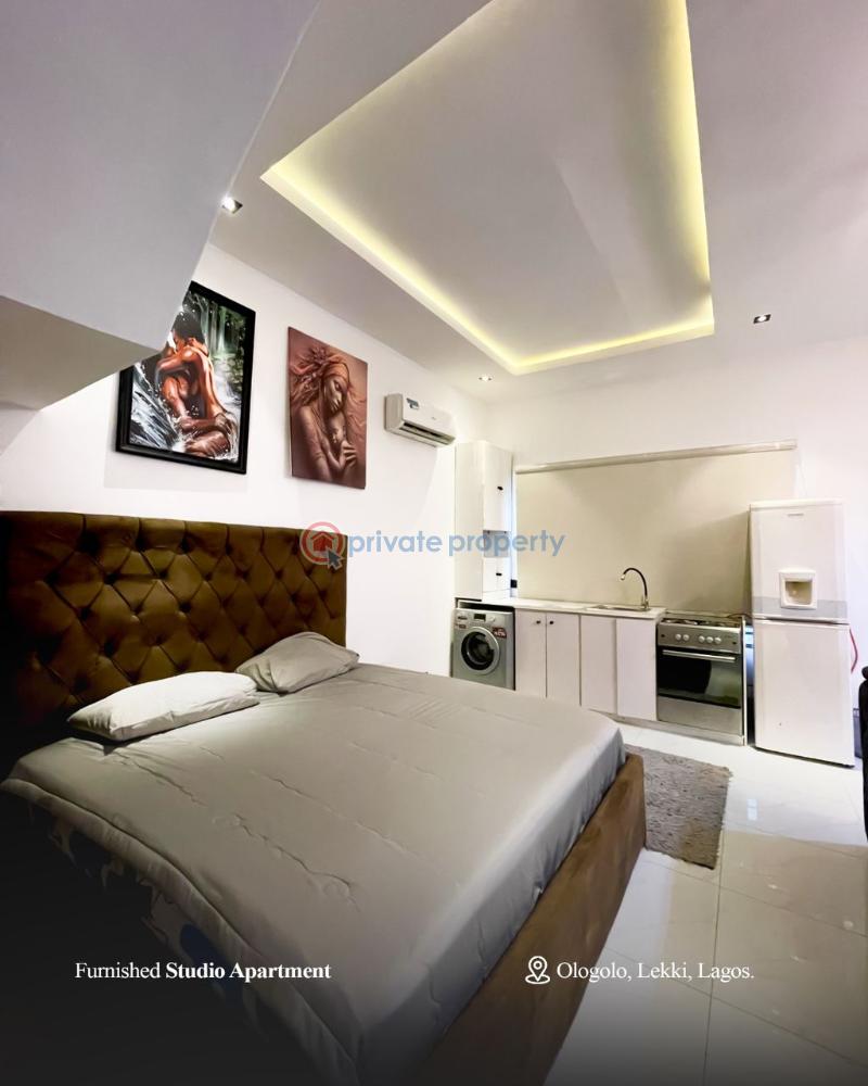 1 bedroom Studio Apartment For Rent Spg Ologolo Lekki Lagos - 2