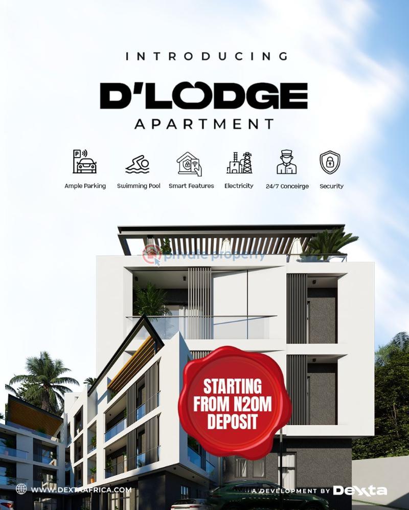 2 bedroom Block Of Flats For Sale D'lodge Apartments, Abraham Adesanya Ajah Lagos - 0
