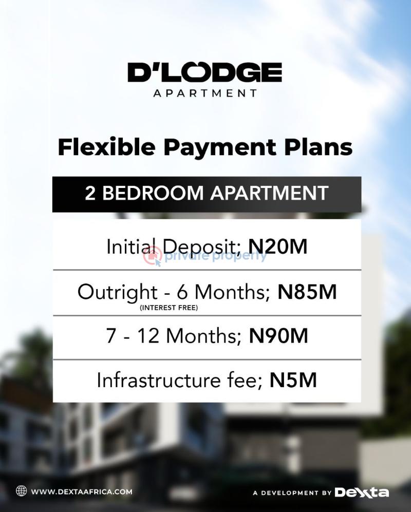 Fantastic 2-bedroom apartment - 4 2 bedroom Block Of Flats For Sale D'lodge Apartments, Abraham Adesanya Ajah Lagos - 4